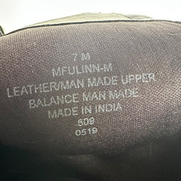 Marc Fisher Black leather Lace up Ulinn Combat Boots Women's Size 7M - Picture 6 of 7